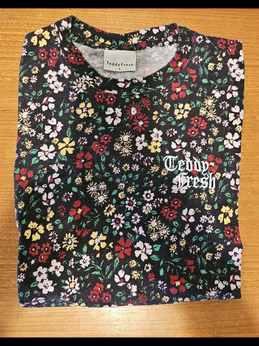 Teddy Fresh Embroidered Floral Tee